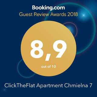 Апартаменты ClickTheFlat Apartment Chmielna 7 Варшава Двухместный номер Делюкс с общей ванной комнатой-32